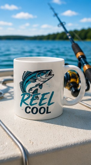 Custom outdoor sports club mug — full-colour sublimation